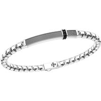 Bracciale Zancan Uomo Cosmopolitan in Argento Spinello EXB703-B - EXB703-B